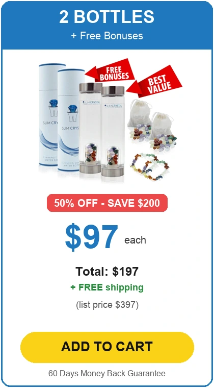 Slim Crystal 2 bottles